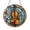 Acrylic 3.5 Inch, variant on Violin Window Hanging, Faux Glass Inspired Classical Instrument Decor for Home and Gifts