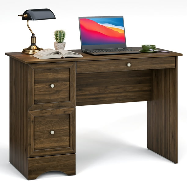 Home Furniture Sewing Table Costway Desk Color: Brown