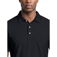 thumbnail image 4 of Ben Hogan Performance Men's & Big Men's Gentleman Geo Print Short Sleeve Golf Polo Shirt, up to 5XL, 4 of 8