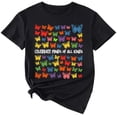 thumbnail image 2 of 100% Cotton Unisex Autism Awareness Shirt Women Neurodiversity Acceptance T-Shirt Special Education Teacher Inclusion Tee Tops, 2 of 5