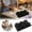 Black, variant on fsxdhpcsgfc 6 Cavity DIY Silicone Round Chocolate Cake Square Scented Candle Mould For Cake Cupcake Dessert Small Oven Pan round Baby Bunny Cake Pan Small Metal Pans Stainless Steel Baking Pans 9x13