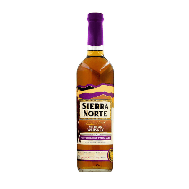 Whiskey Oaxaqueño Sierra Norte Maíz Morado 750ml Sierra Norte Whiskey Mexicano