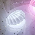 thumbnail image 6 of 1pc Pearl Shell Lamp Bedside Night Light Bedroom Night Light 10*9*9cm, 6 of 8