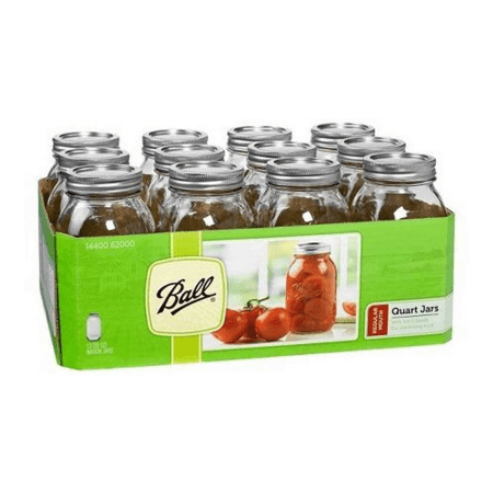JARDEN HOME BRANDS 62000 Ball 12Pack Quart Mason Jar