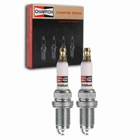 2 pc Champion 9000 Iridium Spark Plugs for IZFR5K RC10ZWYPB4 Ignition Wire Secondary Fits select: 2002-2009 HONDA CR-V, 2005-2010 HONDA ODYSSEY
