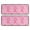 Pink Breast Cancer-2, variant on Kitchen Rugs Sets Of 2,Pink Ribbon Breast Anti Fatigue Kitchen Mat Rugs Non Slip Washable,Decorative Kitchen Floor Mats for Kitchen,Sink,Laundry,17"x47" 17"x47"