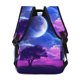 thumbnail image 4 of Balery Dreamy Colorful Starry Sky Mochila Escolar Impresa, Mochila Ligera para Viajes Casual, Mochila Duradera y Cómoda Multifuncional, Mochila para Laptop-One Size, 4 of 5