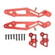 thumbnail image 2 of Reemplazo del soporte del ala RC, soporte del ala del coche RC Soporte del ala trasera Soporte del ala de aleación de aluminio adaptado para la perfección, 2 of 9