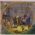 thumbnail image 2 of A Family At Home. A Family Entertains Itself In The Parlor. 1873 History (36 x 24), 2 of 2