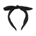 thumbnail image 4 of Unique Bargains 1 Pc Elegant Bow Wide Headbands for Women Black, 4 of 6