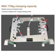 thumbnail image 3 of Draw Latch Galvanized Iron Hook, Easy To Install Anti Slip Grip Quick Release Pull Latch 170KG Tensile Force  for Door, 3 of 7