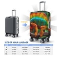 thumbnail image 6 of Daiia Chameleon Luggage Cover, Thickened Washable Travel Luggage Covers, Elastic Unique Baggage Covers for 18-20 inch Luggage-Large, 6 of 9