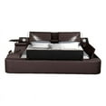 thumbnail image 2 of Zoya Smart Multifunctional Queen Size Bed Made with Wood in Brown, 2 of 15