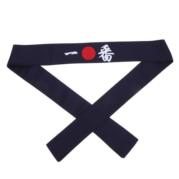 TABLZONE Breathable Japanese Style Headband for Chefs and Karate Set Comfortable Sweat Absorbing