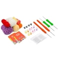 thumbnail image 4 of Complete Crochet Set For Beginners  DIY Dinosaur Penguincrochet Kit With Knitting Markers Easy Yarn Ball  Instruction, 4 of 6