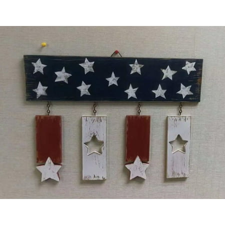 Way To Celebrate Flag Window Frame.
