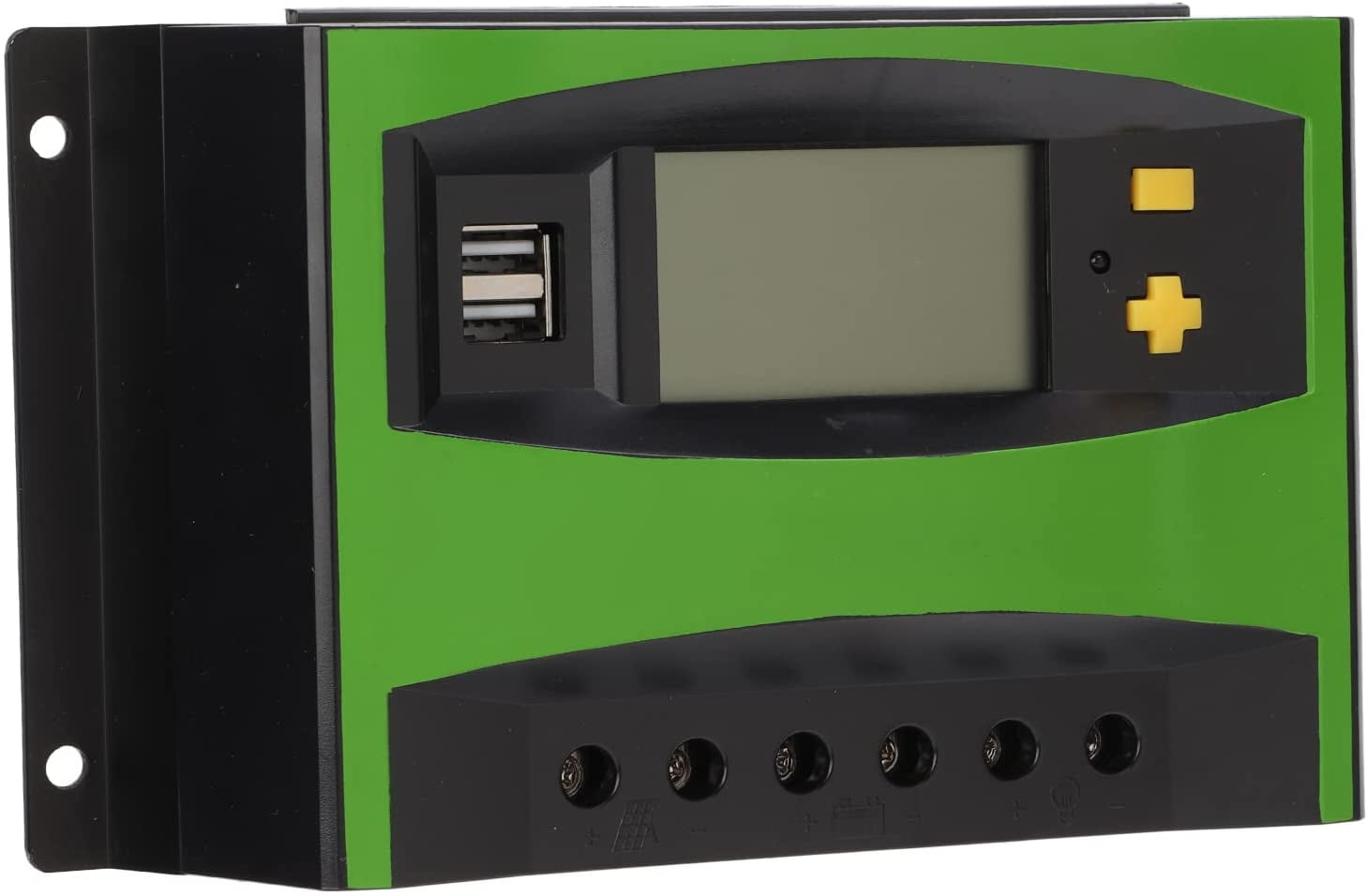Dual PWM USB Solar Panel Charge Controller 12V/24V Solar Panel Battery Intelligent Controller, With LCD Display (YJSS-20A - View #4