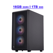 Acer Nitro 60 Gaming AI Desktop Intel 10-core Ultra 5 225F 16GB DDR5 1TB SSD GeForce RTX 5060 GDDR7 DLSS4 (Up to 614 AI Tops) DisplayPort Wi-Fi6E Win11