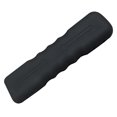 thumbnail image 1 of Soporte para brochas de maquillaje de silicona, estuche organizador de maquillaje de viaje con diseño antipinceles que se caen, neceser de viaje negro, 1 of 5