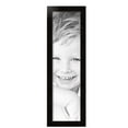 thumbnail image 2 of ArtToFrames 8" x 30" Colonial Onyx Picture Frame, 8x30 inch Black MDF Poster Frame (WOM-4386),  Pack, 2 of 7