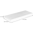 thumbnail image 3 of Jessar - Set of 3 Floating Wall Shelves, 31.5" x 9.25" x 1.5", White, 3 of 6