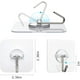 thumbnail image 2 of Ganchos de pared adhesivos de doble cara, pares de ganchos de pared de doble cara, , ganchos de pared resistentes, ganchos para colgar para baño, cocina o hogar Adepaton HMXY015-1, 2 of 3