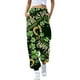 thumbnail image 2 of Gibobby pantalones negros mujer Pantalones sanitarios casuales para mujer Pantalones casuales estampados de moda (Negro, XL), 2 of 4
