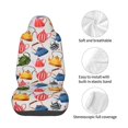 thumbnail image 3 of Lsque Watercolor Teapots Pattern Car Seat Covers for Front Seats , Waterproof Seat Covers for Cars, Sporty Front Seat Covers,Car Seat Cover Protector Front Seats, 3 of 5