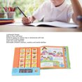 thumbnail image 4 of Libro De Aprendizaje Electrónico, Imágenes Ricas Y Atractivas, Máquina De Lectura árabe Para Niños, Educación Temprana, Mejora La Audición Para Niños Mayores De 3 Años, 4 of 7