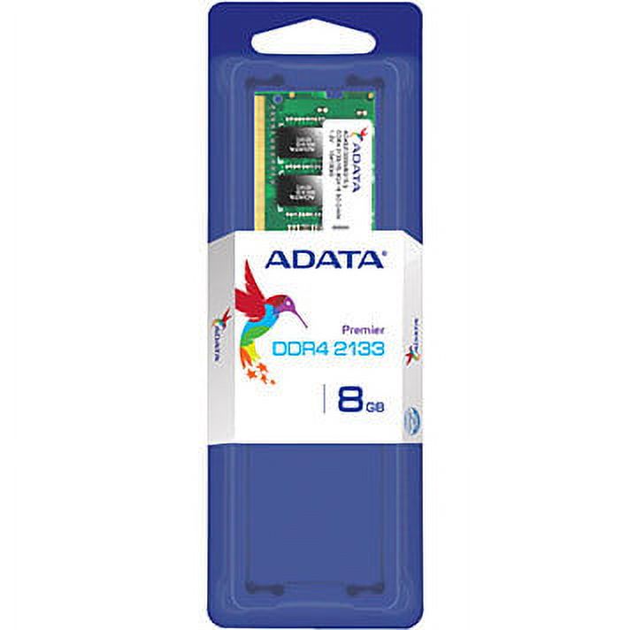 Adata Premier 8GB DDR4 SDRAM Memory Module - 8 GB (1 x 8 GB) - DDR4 SDRAM - 2133 MHz DDR4-2133/PC4-17000 - 1.20 V - 260-pin - SoDIMM - image 2 of 3