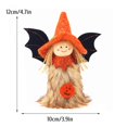 thumbnail image 2 of Uds. Colgante de bruja de Halloween portátil decoración de Ángel colgante de Halloween conjunto de muñecos de peluche de Halloween regalo para niños, 2 of 8