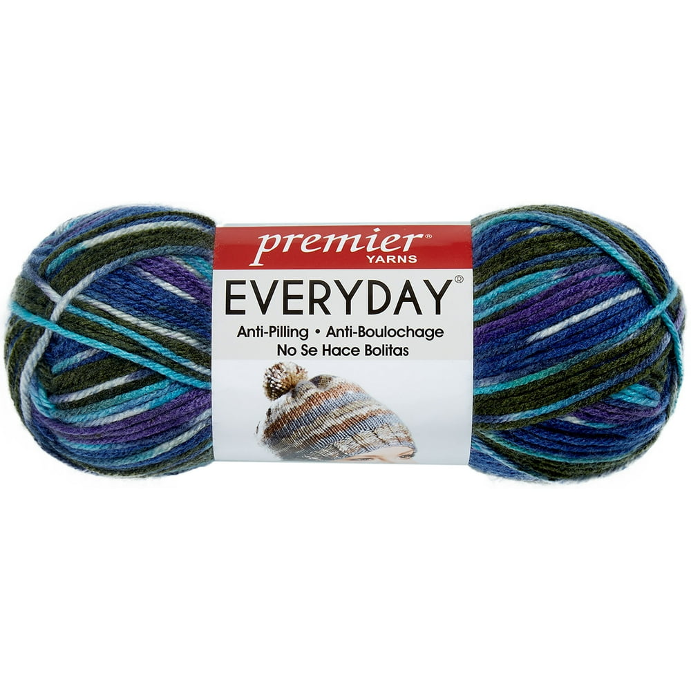 Premier Yarns AntiPilling Everyday Worsted Mutli YarnCold Mountain