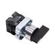 thumbnail image 1 of Interruptor selector momentáneo interruptor selector giratorio 3 posiciones 22 mm cierre automático 600 V 10 a 2 sin metal fácil de instalar, 1 of 9