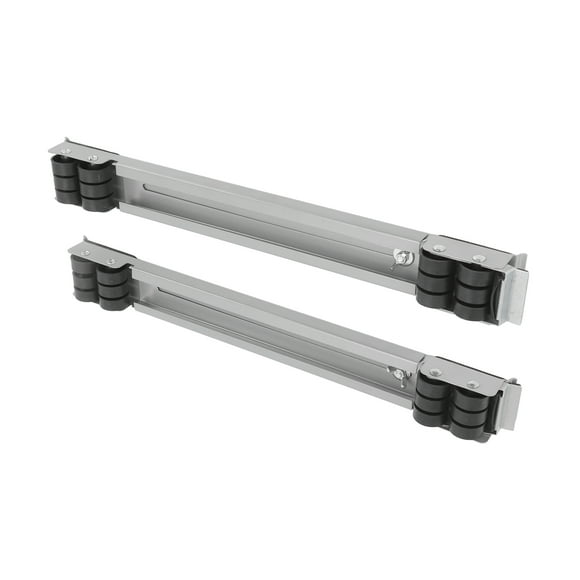 Heavy Duty Extensible Appliance Roller, Load Bearing 300KG Double Row 24 Wheels High Hardness Heavy Duty Appliance Rollers Iron Material for Washer