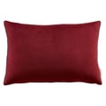 thumbnail image 2 of Modway Enhance 24" Lumbar Performance Velvet Throw Pillow, Red, 2 of 3
