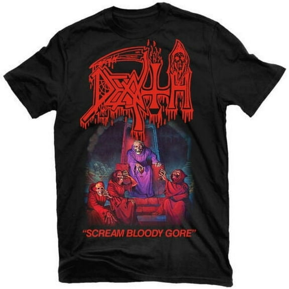 Gorecore Metal Shirt – Screaming Horror Graphic Tee for Hardcore Fans