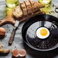 thumbnail image 2 of Egg Rings For Griddle,4 Pack of 3"Stainless Steel Egg Molds with Silicone handle(Oil Brush Included),Nonstick Egg Cooker Ring for Pancake, Picnic, Breakfast(Orange), 2 of 6