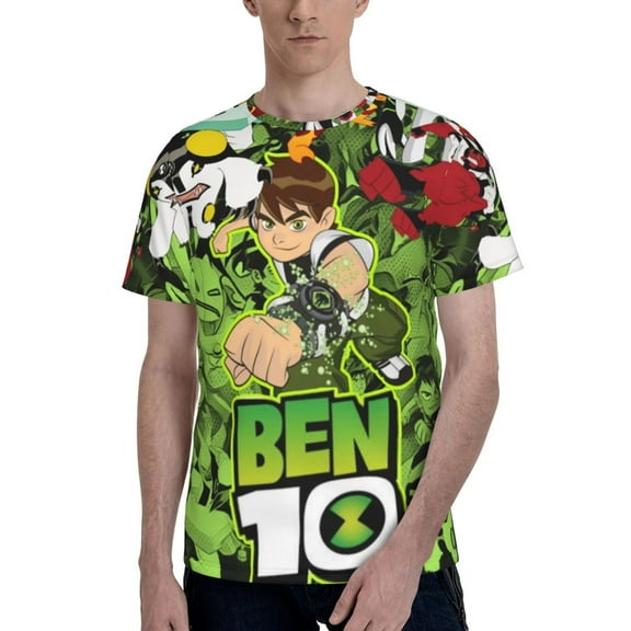 Ben 10 T Shirt For Men Women, Graphic Print Casual Unisex Short Sleeve Summer Funny Top Tees Shirt
