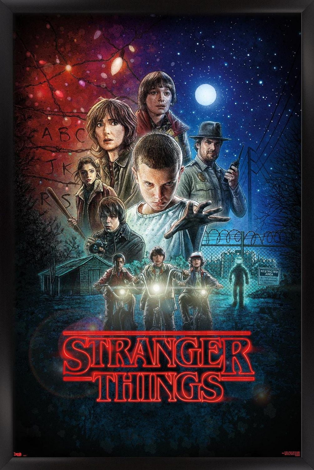 Netflix Stranger Things - Une feuille