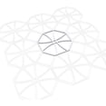 thumbnail image 6 of Ekena Millwork 11 3/8"W x 11 3/8"H x 3/8"T Small Haswell Decorative Fretwork Wall Panels in Architectural Grade PVC, 6 of 9