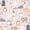 Gray Beige, variant on jejeloiu Colorful Wildflower Garden Duvet Cover Set Kids,Watercolor Floral Black Cat Bedding Full For Girls,Reversible,3pcs(No Comforter)