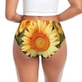 thumbnail image 3 of Womens Underwear Golden Sunflower In Field Cuteness No Show Seamless Underwear for Women, Soft Stretch Women's Panties, Hipster Ladies Panties Bikini Underwear Briefs, 3 of 6