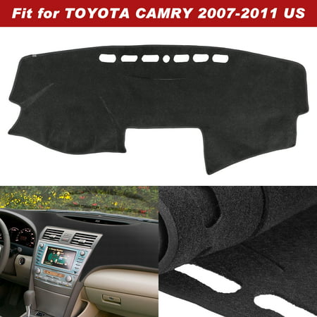 TSV For Toyota Camry Dash Cover Mat Pad - Fits 2007-2011 Custom Velour,