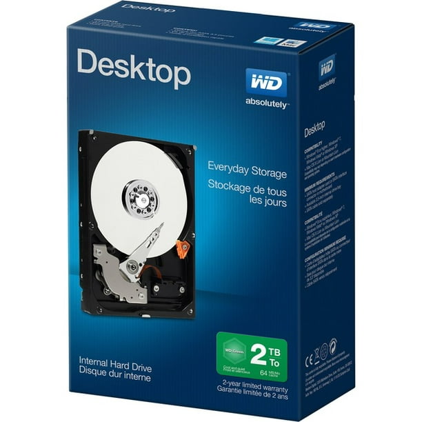 Disque Dur 2To SATA III 3.5 Western Digital Connected Home