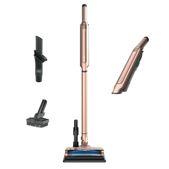 Shark WANDVAC Pet Cordless Stick Vacuum, PowerFins, Charging Base, Detachable Handvac,16.5 Mins Run Time, WS642RG Rose Gold