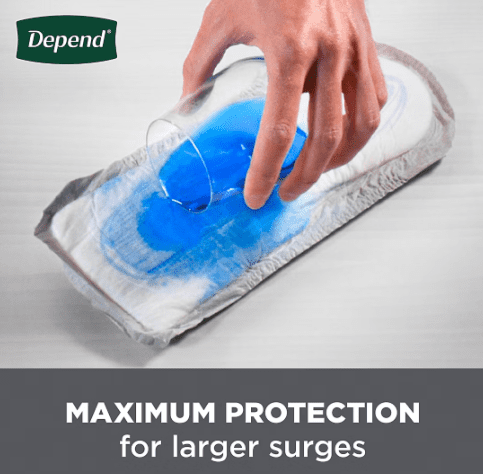 Depend Guards Incontinence Pads for Men, Maximum Absorbency, 112 ct.