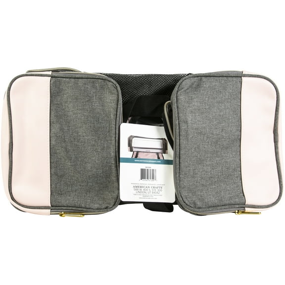 We R Crafter's Machine Tote-Pink & Grey