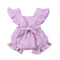 thumbnail image 3 of Newborn Baby Girl Coton Ruffle Romper, 3 of 6