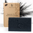 thumbnail image 1 of Jabón facial en barra Beauty by Earth Peppermint Tea Tree Charcoal, 1 of 8