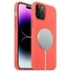 thumbnail image 1 of Funda de silicona líquida Magsafe para iPhone 15 Pro Max con cobertura total, 1 of 5